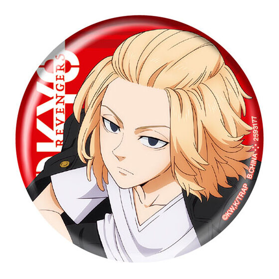 Tokyo Revengers Assort Collection [9.Hologram Can badge Manjiro Sano]