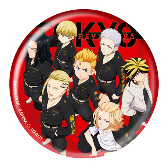 Tokyo Revengers Assort Collection [18.Hologram Can badge Shugo illustration]