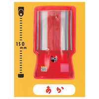 Gacha Machine Clear Pouch [1.Red square]