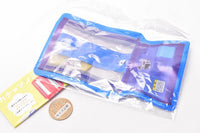 Gacha Machine Clear Pouch [3.Blue square]