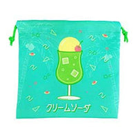 Retro oyatsu kinchaku bag [8.Cream soda]