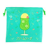 Retro oyatsu kinchaku bag [8.Cream soda]