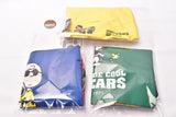 Snoopy JOE COOL Anniversary Variety Collection [Assorted 3 type set (3.Cosmetic pouch/4.Square pouch 1/5.Square pouch 2)]