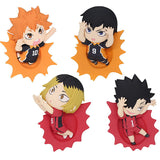 Buchimasu! Haikyu!! Relief Figure Magnet [All 4 type set(Full Complete)]