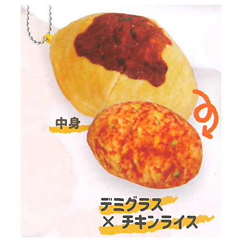 Kisekae Omelet rice plush toy [2.Demi-glace x chicken rice]