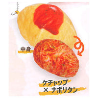 Kisekae Omelet rice plush toy [4.Ketchup x Napolitan]