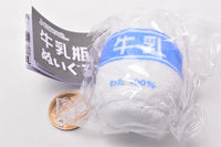 Milk bottle soft toy Ball chain [1.Milk (blue)]