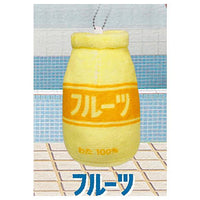 Milk bottle soft toy Ball chain [4.Fruits]