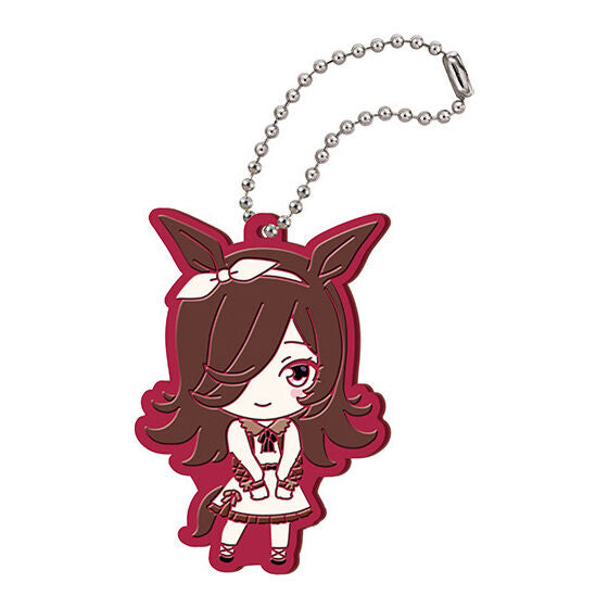 Umamusume Pretty Derby issho ni odekake Capsule Rubber Mascot 1 [8.Rice shower]