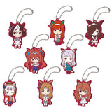 Umamusume Pretty Derby issho ni odekake Capsule Rubber Mascot 1 [All 8 type set(Full Complete)]