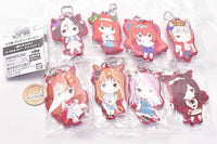 Umamusume Pretty Derby issho ni odekake Capsule Rubber Mascot 1 [All 8 type set(Full Complete)]