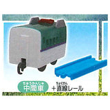 Capsule Plarail Isshoniasobou! Nature tour hen [5.H5 Series Hokkaido Shinkansen Hayabusa (Intermediate vehicle) + Straight rail]