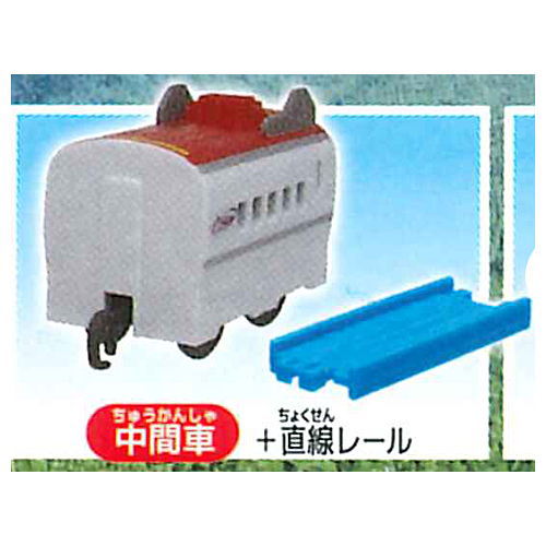Capsule Plarail Isshoniasobou! Nature tour hen [11.E6 Series Shinkansen Komachi (Intermediate vehicle) + Straight rail]
