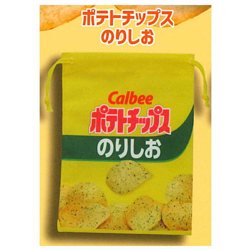 Calbee Kinchaku pouch vol.1 [2.Potato Chips Seaweed Salt]