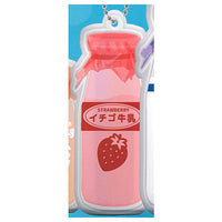 Milk bottle purutto mascot [5.Strawberry milk]