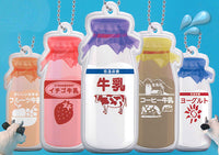 Milk bottle purutto mascot [All 5 type set (Full Complete)]