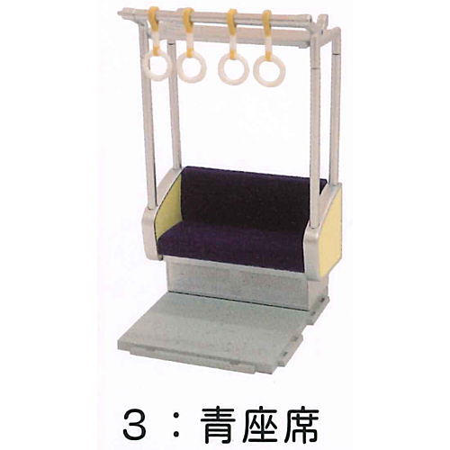 1/24 Train Seat Collection [3.Blue sheet]