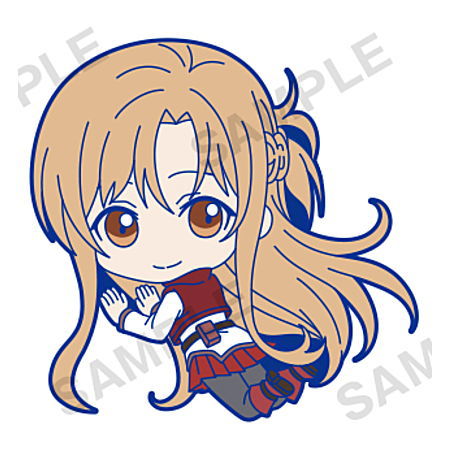 Movie Sword Art Online Progressive Aria of the Starless Night Capsule Rubber Q [2.Asuna]