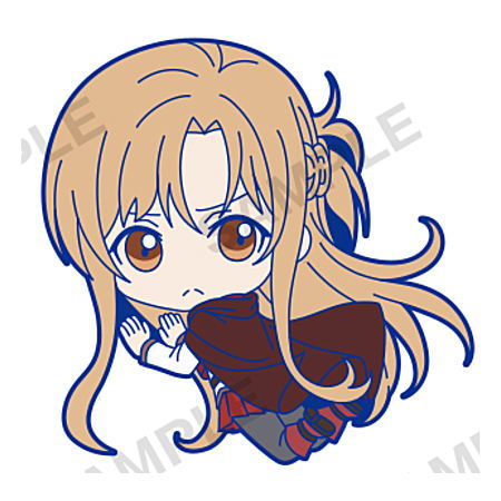 Movie Sword Art Online Progressive Aria of the Starless Night Capsule Rubber Q [4.Asuna (Cape ver.)]