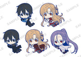 Movie Sword Art Online Progressive Aria of the Starless Night Capsule Rubber Q [All 5 type set(Full Complete)]