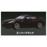 MONO 1/64 scale miniature car GT-R R35 NISSAN COLLECTION [2.Super black]