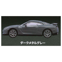 MONO 1/64 scale miniature car GT-R R35 NISSAN COLLECTION [3.Dark metal gray]