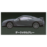 MONO 1/64 scale miniature car GT-R R35 NISSAN COLLECTION [3.Dark metal gray]