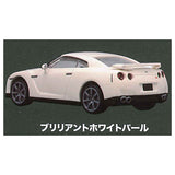 MONO 1/64 scale miniature car GT-R R35 NISSAN COLLECTION [5.Brilliant white pearl]