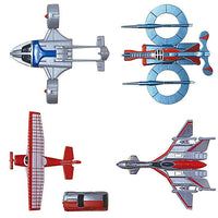 Ultraman Ultimate Tsuburaya Super Weapons Part.2 [Assorted 4 type set (3.MAT Gyro/4.Condor 1/5.Jean-Car Z, Jean Cessna/6.Strike VTOL)]