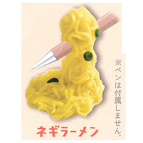 Noodle food sample pen holder [4.Negi ramen]