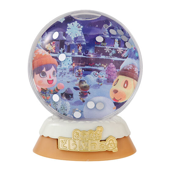 Animal Crossing Capsule Water Dome [4.Winter]