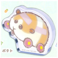 PUIPUI Molcar narabete kawaii! Acrylic mascot [1.Potato]