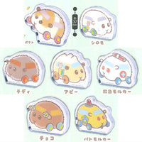 PUIPUI Molcar narabete kawaii! Acrylic mascot [All 7 type set(Full Complete)]