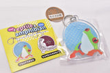 reptile �• amphibian Acrylic mascot key chain [3.Red-eyed tree frog]