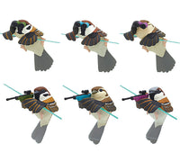 Bird's Holiday Sniper Sparrow [All 6 type set(Full Complete)]