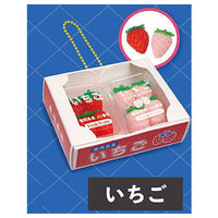 Punitto Packed Fruit Mascot Ball Chain Part.7 [3.Strawberry]