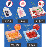 Punitto Packed Fruit Mascot Ball Chain Part.7 [All 5 type set (Full Complete)]