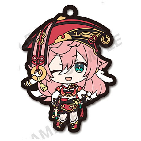 Genshin Impact Capsule Rubber Strap vol.5 [8.Yanfei]