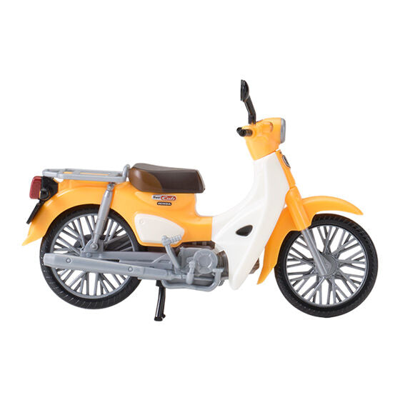 EXCEED MODEL Honda Super Cub 50 [2.Partial Shining Yellow]