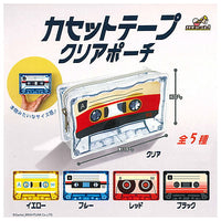 Cassette tape clear pouch [All 5 type set (Full Complete)]