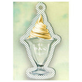 Showa Roman Series Retro Jun-Kissa Glass Acrylic Charm [4.Cafe Young]