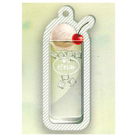 Showa Roman Series Retro Jun-Kissa Glass Acrylic Charm [5.Doremi Cafe]