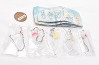 Showa Roman Series Retro Jun-Kissa Glass Acrylic Charm [All 5 type set(Full Complete)]