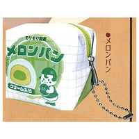 Retro Sweet bread CUBE pouch [6.Melon bread]