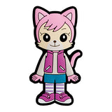 Shimajiro kuttsuku rubber mascot [4.Nyakki]