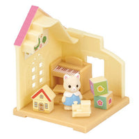 Sylvanian Families Mori no Nakayoshi Youchien [1.Kindergarten & Silk Cat Baby (Gilly)]