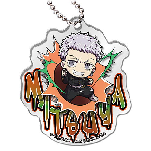 Buchimasu! Tokyo Revengers Acrylic Keychain [6.Takashi Mitsuya]