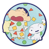 Crayon Shin-chan Rubber Zaka Collection [2.Shin-chan & Shiro (Coaster)]