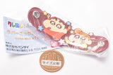 Crayon Shin-chan Rubber Zaka Collection [6.Shin-chan & Himawari (Cable clip)]