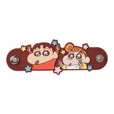 Crayon Shin-chan Rubber Zaka Collection [6.Shin-chan & Himawari (Cable clip)]